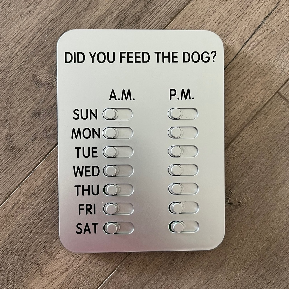 Did you feed the dog toggle magnet